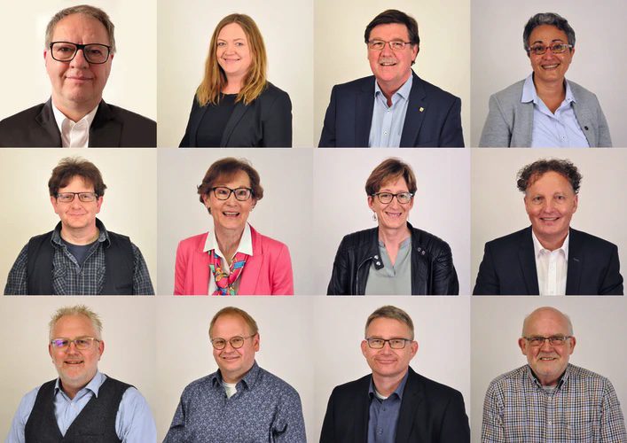 8 Männer, 4 Frauen: die CDU-Kandidaten für den Kreistag. Foto: CDU-Stadtverband Lohne Nord-Lackierkabine24 GmbH