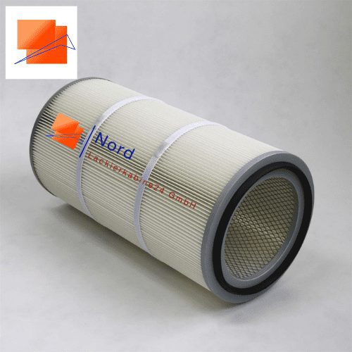 Filterpatronen waschbare runde Staubfänger-Filterpatrone 324mm-213mm-660mm Nord-Lackierkabine24 GmbH