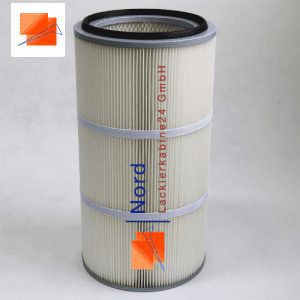Filterpatronen waschbare runde Staubfänger-Filterpatrone 324mm:213mm:660mm Nord-Lackierkabine24 GmbH