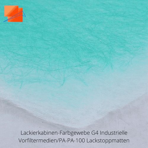 Lackierkabinen-Farbgewebe G4 Industrielle VorfiltermedienPA-PA-100 Lackstoppmatten Nord-Lackierkabine24 GmbH