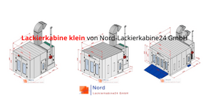 Lackierkabine klein von Nord-Lackierkabine24 GmbH